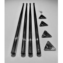 Stand Up Performance Wurlitzer 200a legs and plates set of four  - LONG