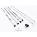 Fender Rhodes Legs + cross bars + knob