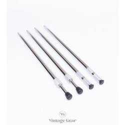 Silver Rhodes Sustain + Rod +Legs+ Braces + Knob set