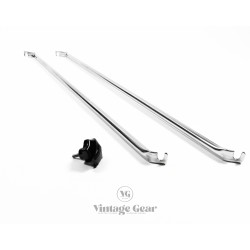 Silver Rhodes Sustain + Rod +Legs+ Braces + Knob set